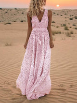 Liliana - Mouwloze Maxi Dress voor dames