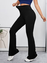 Brunhilde - Stretch Flared Pants met hoge taille voor dames