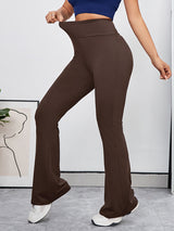 Brunhilde - Stretch Flared Pants met hoge taille voor dames