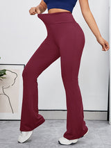 Brunhilde - Stretch Flared Pants met hoge taille voor dames