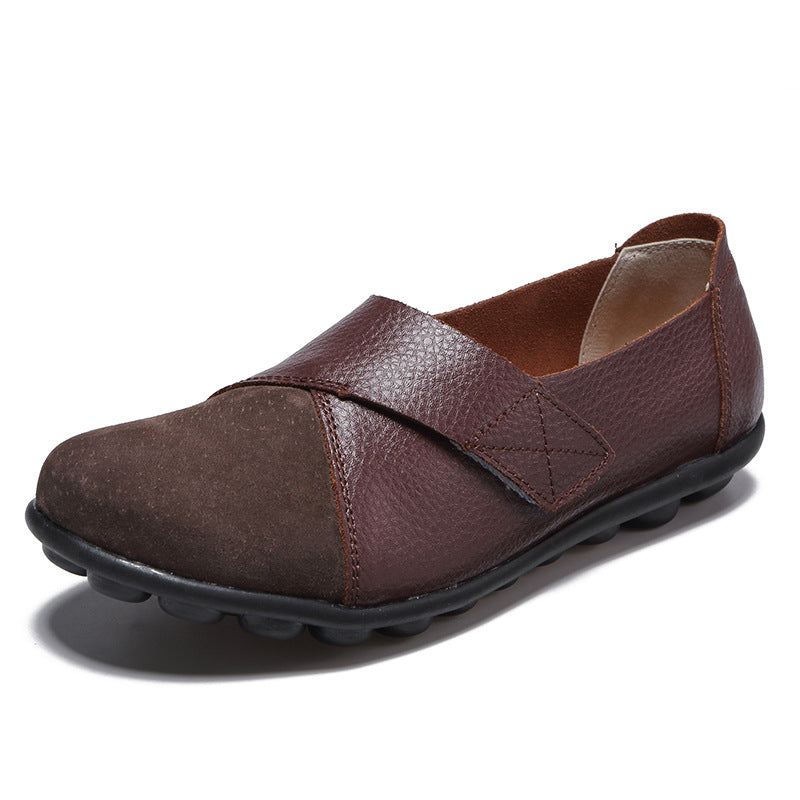 Olivia - Orthopedische Leren Slip-On Loafers voor Vrouwen