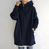 Eveline - Oversized Zip-Up Hoodie voor Dames