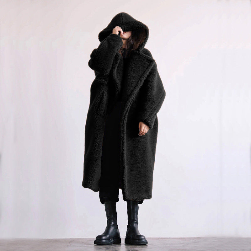 Liliane - Oversized Winterjas met Capuchon voor dames