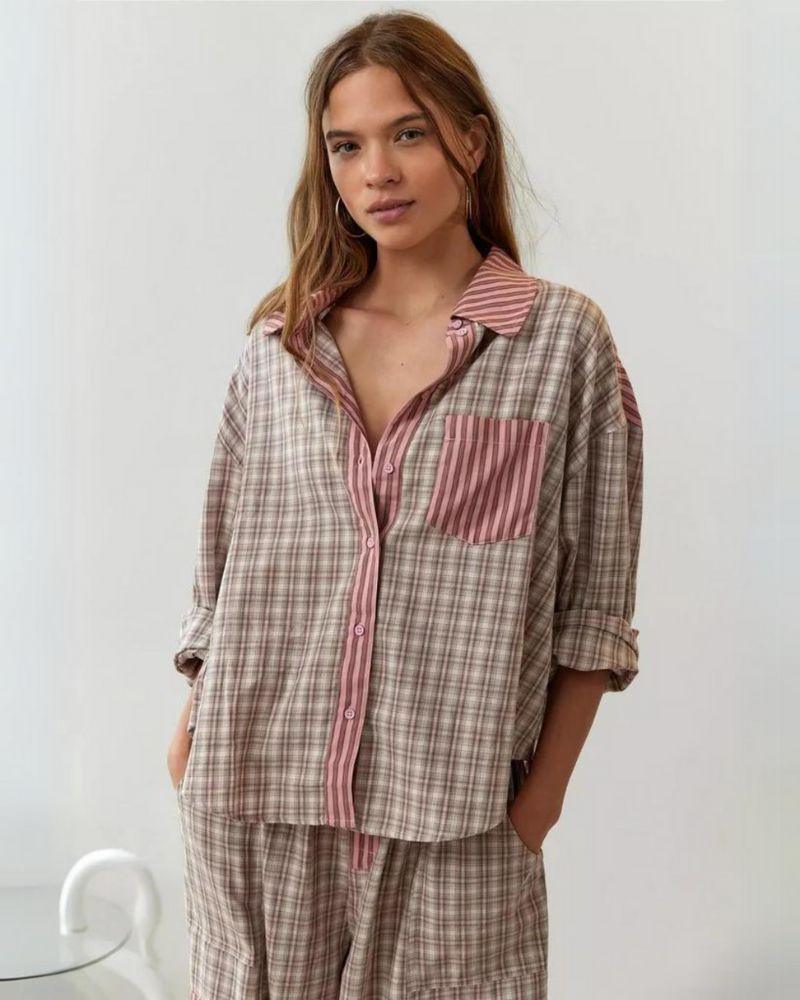 Laura - Luxe, comfortabele, losse pyjamaset