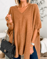 ERICA - V-hals Poncho