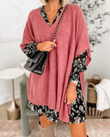 ERICA - V-hals Poncho