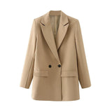 Emma - Elegante Dubbelknopen Blazer voor Dames