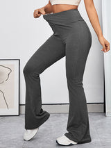 Brunhilde - Stretch Flared Pants met hoge taille voor dames