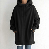 Eveline - Oversized Zip-Up Hoodie voor Dames