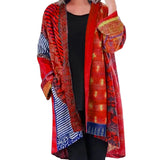 Rosalinde - Bohemian Patchwork Lang Vest voor dames