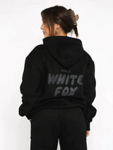 Olivia - Stijlvol White Fox Trainingspak voor Dames