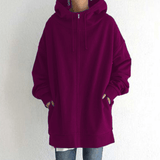 Eveline - Oversized Zip-Up Hoodie voor Dames