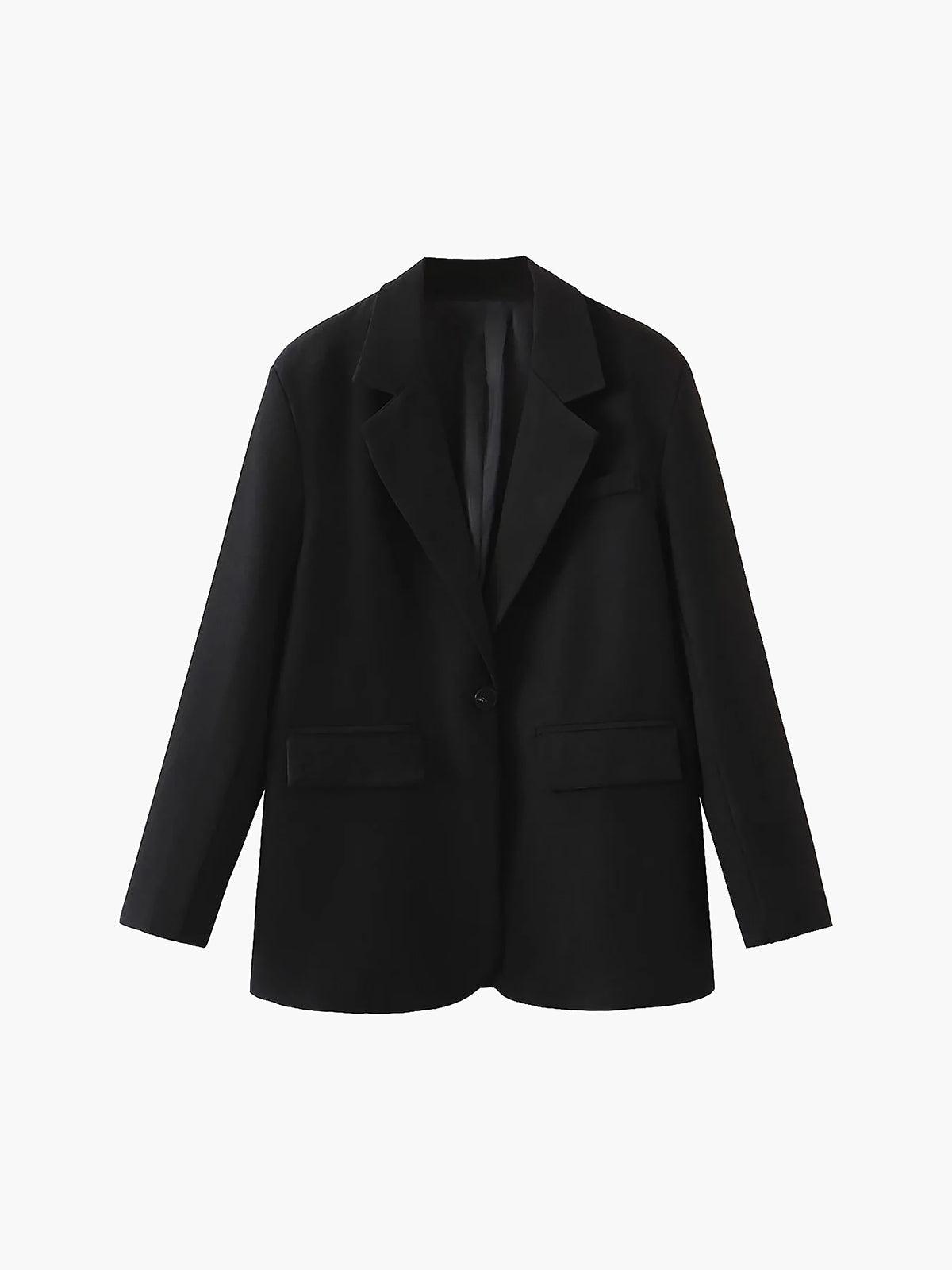 Zendaya - Ontspannen Single-Breasted Blazer