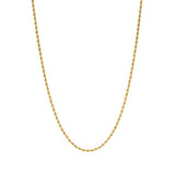 Gudula - Elegante gedraaide gouden ketting voor dames