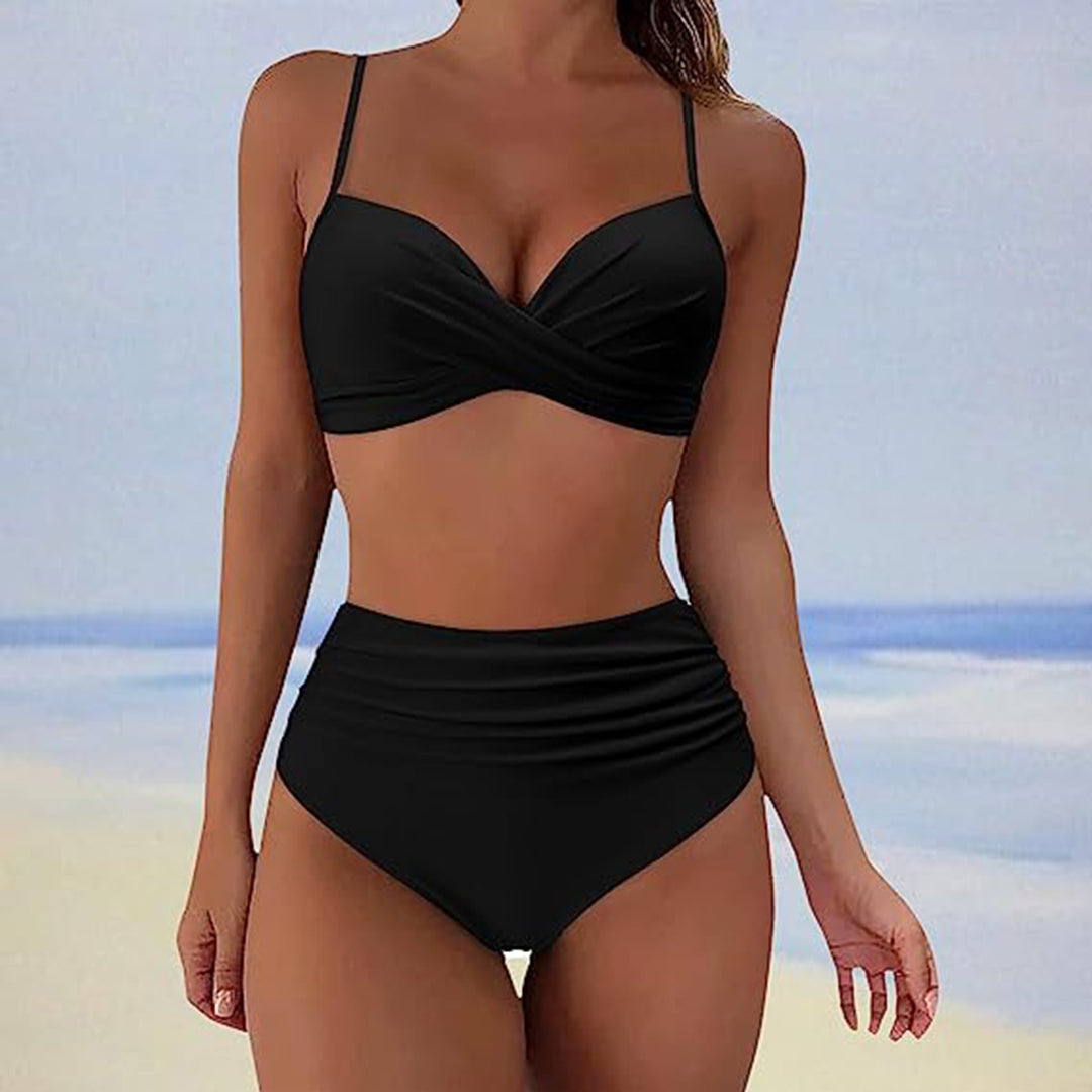 Elza - Slanke Bikiniset met hoge taille voor dames