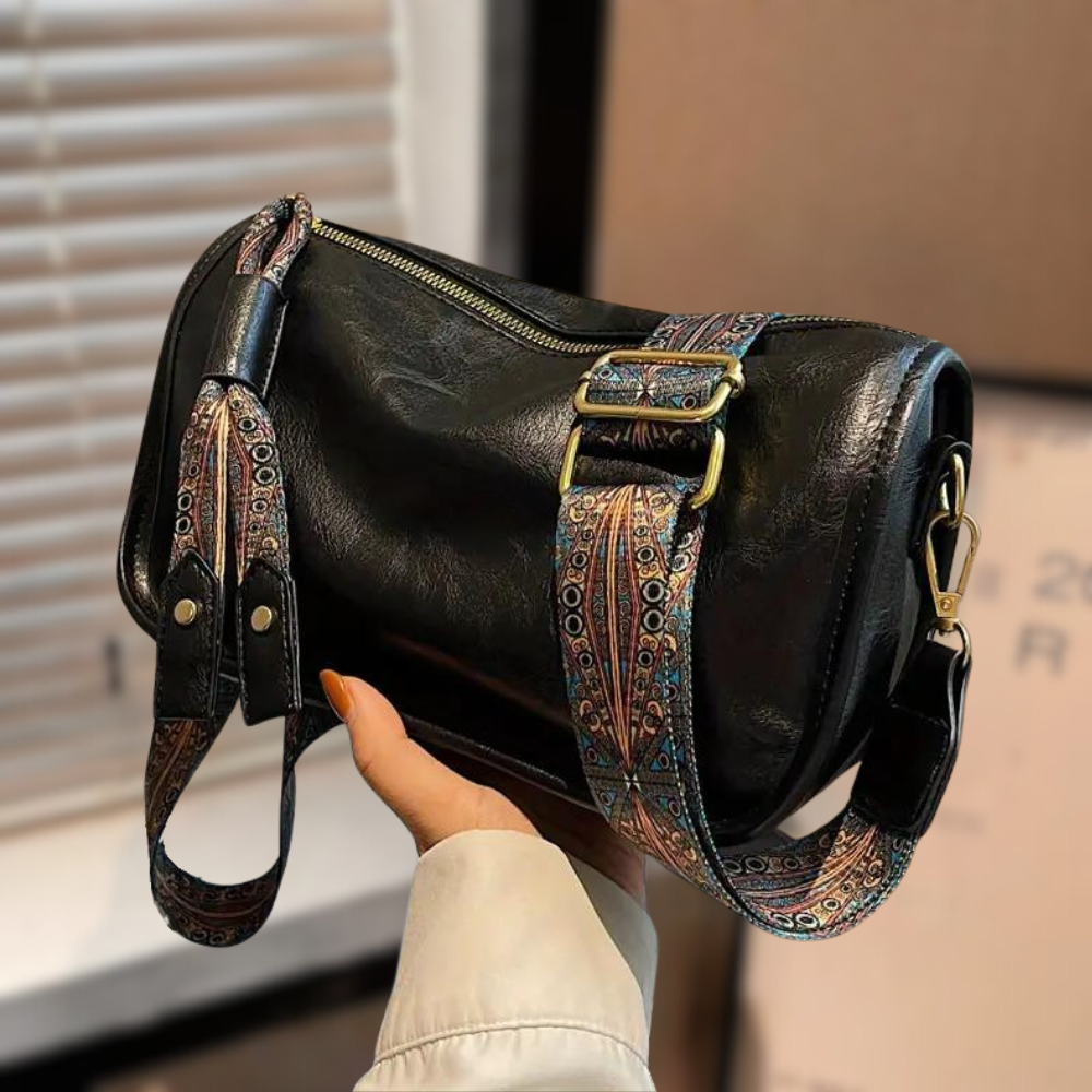 Ludovica - Vintage Leren Crossbody Tas voor dames