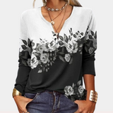 Fleur - Boho Paisley Blouse met kleurverloop voor dames