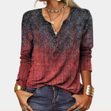 Fleur - Boho Paisley Blouse met kleurverloop voor dames