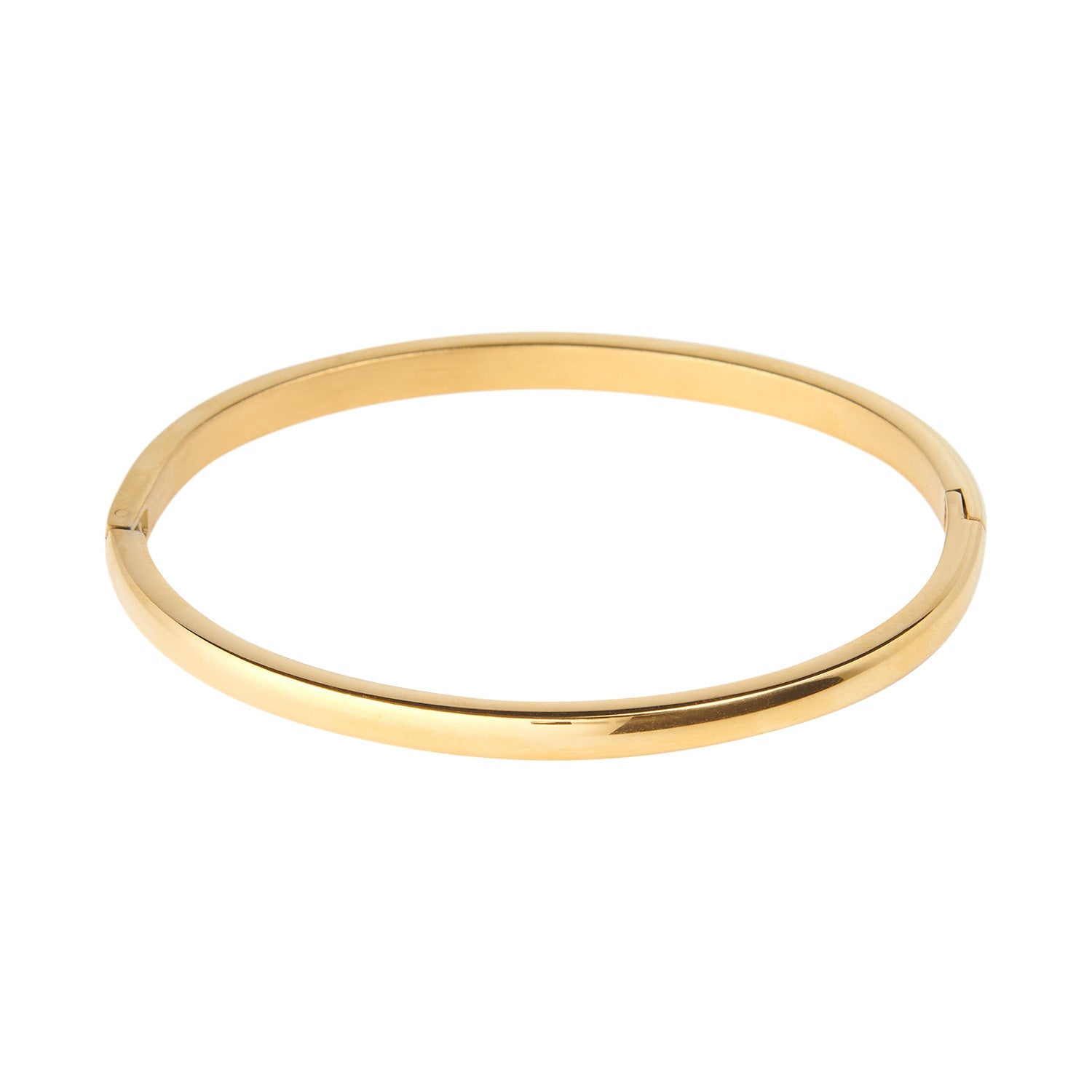 StainlessLuxe - Elegante Gouden Armbandenset voor Vrouwen