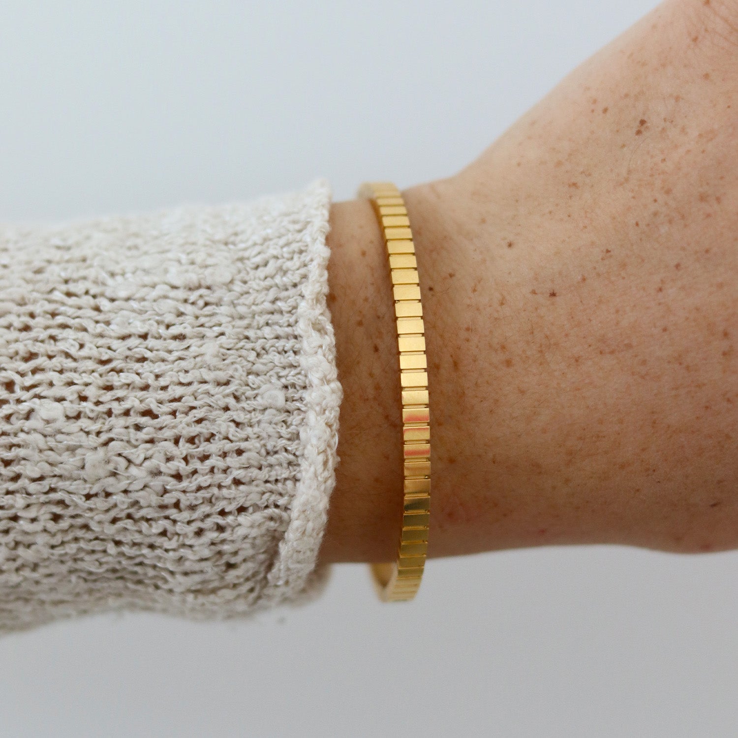 Amélie - Gouden stapelbare armband voor dames