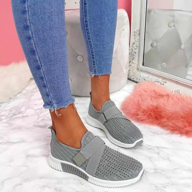 STRIDEEASE – Stijlvolle Slip-On Sneakers voor Dames