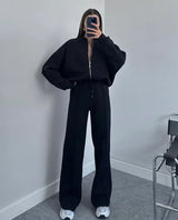 Brunhilda - Tracksuit met oversized ritssluiting voor dames