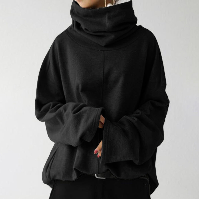 Perla - Oversized Funnel Hals Sweatshirt voor dames