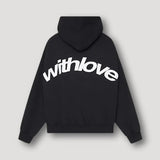 With Love -  Oversized Hoodie met Grafische Print