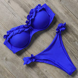 Amira - Push-Up Bikiniset met ruches voor dames