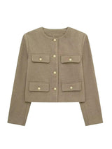 Fenna - Tijdloze Tweed Blazer voor dames