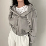 Jozefina - Oversized Zip-Up Hoodie voor dames