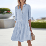 Emilia – Modern Comfort Dress voor Moeiteloze Elegantie