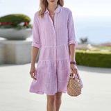 Emilia – Modern Comfort Dress voor Moeiteloze Elegantie