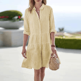 Emilia – Modern Comfort Dress voor Moeiteloze Elegantie