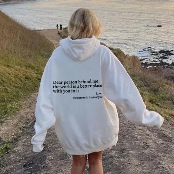 Grace - “Dear Person Behind Me” Hoodie