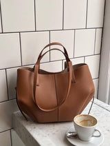 LARA - Vintage Leren Tote Bag voor Dames