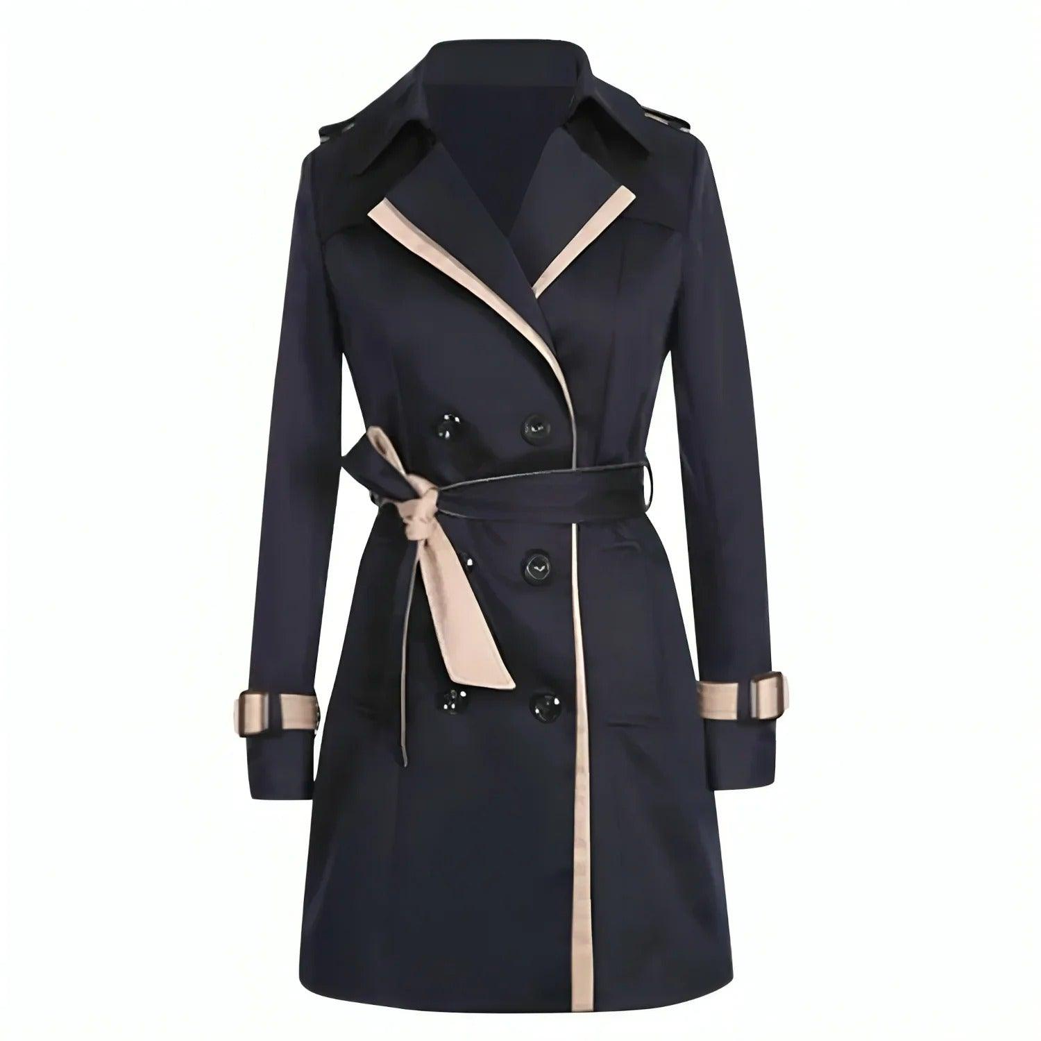 Madilyn - Strakke en duurzame trenchcoat