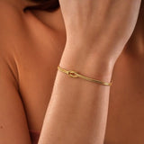 Amaryllis - Elegante Liefdesknoop Armband voor Vrouwen