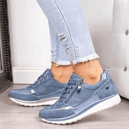 Calistae - Comfortabele orthopedische sneakers van suède voor dames