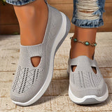 Morganna - Ademende Orthopedische Slip-On Sneakers voor Vrouwen