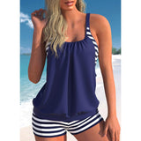 Thea - Trendy tweedelig tankini badpak voor dames