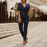 Hanny - Strakke en comfortabele jumpsuit voor moderne elegantie