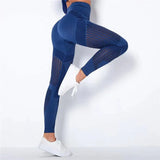 Giuliana - Legging met hoge taille en mesh voor dames