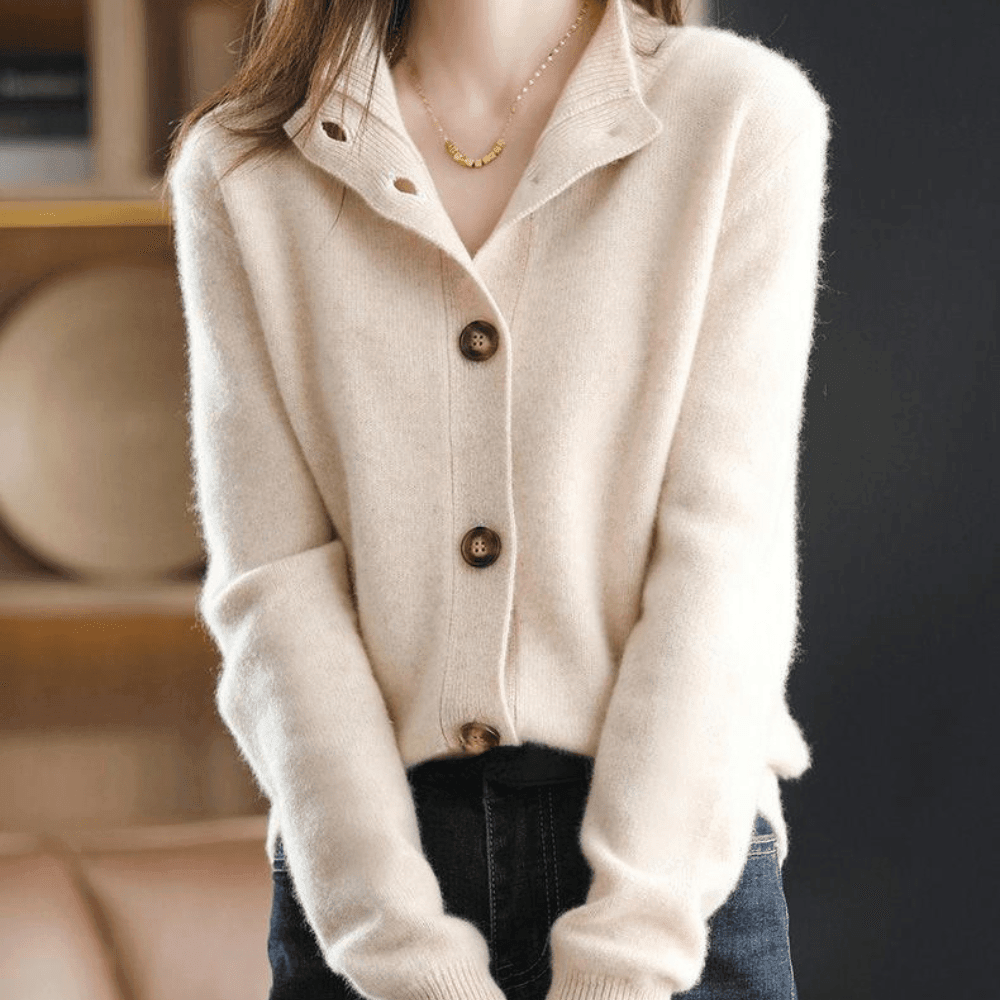 SOPHIE – Elegante en Zachte Gebreide Cardigan voor Dames