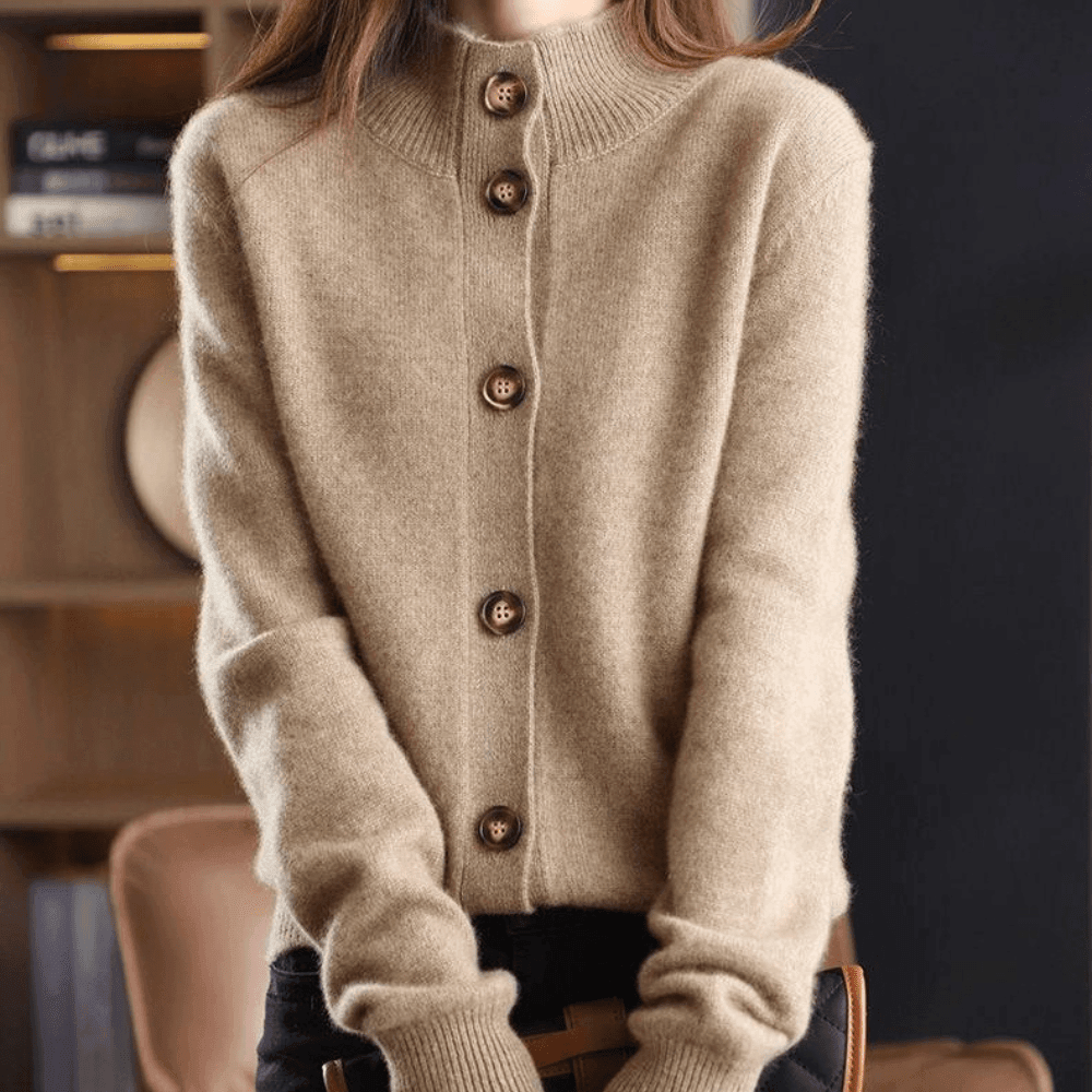 SOPHIE – Elegante en Zachte Gebreide Cardigan voor Dames