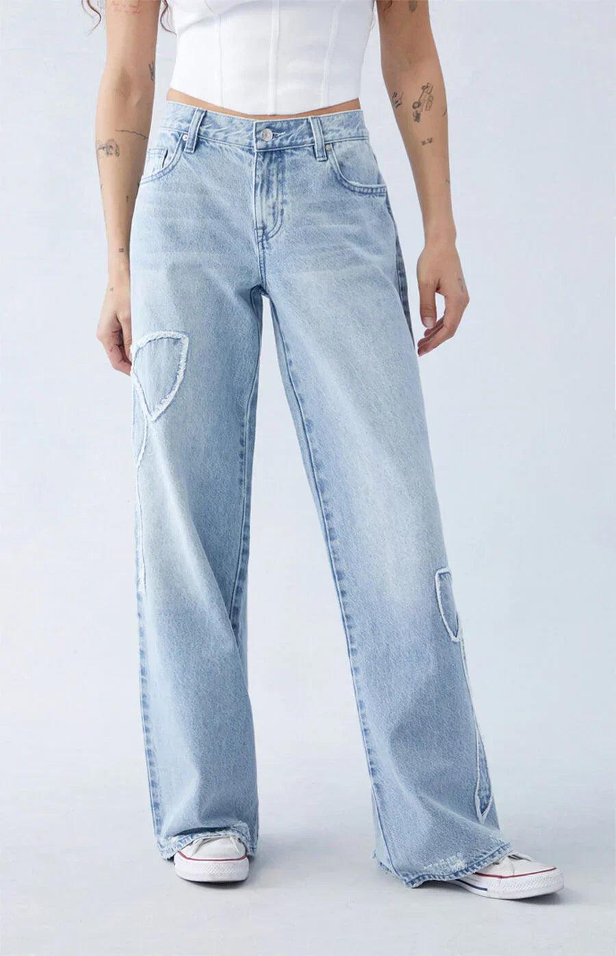 Lara - Trendy Baggy Jeans voor Moeiteloze Stijl en Comfort