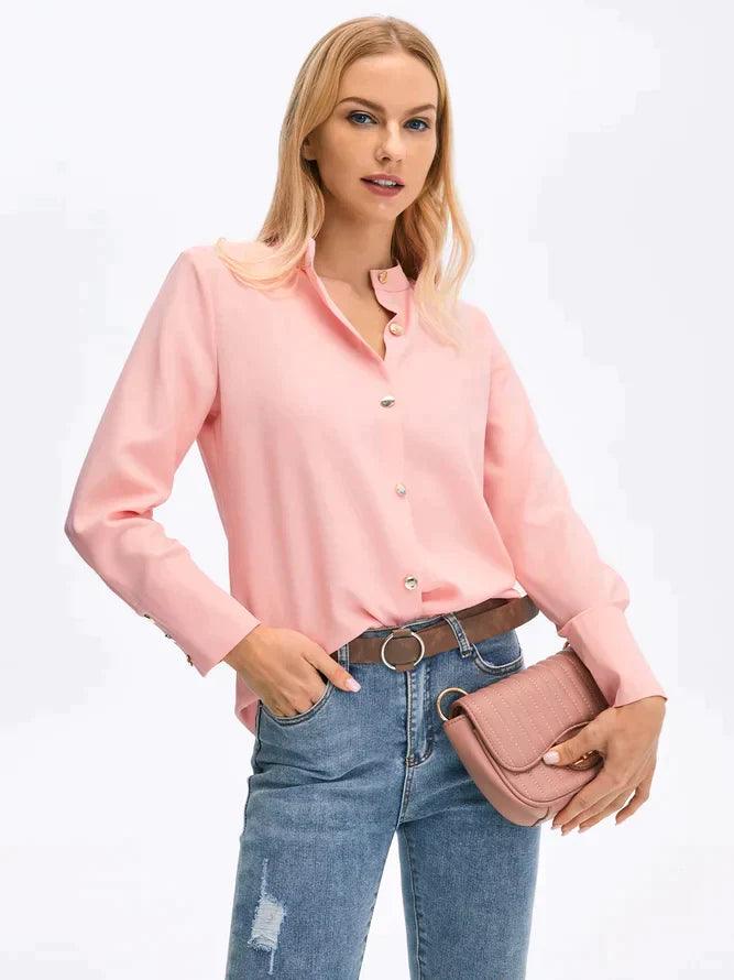 Gracia - Elegante Blouse met Knopen voor Vrouwen